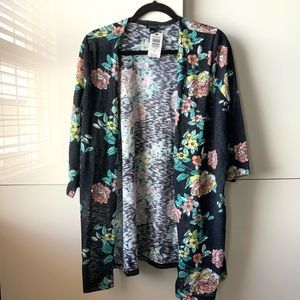 🆕Torrid NWT Woman’s Floral Kimono. Size 1X